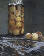 Claude Monet Masters old the peach glass oil